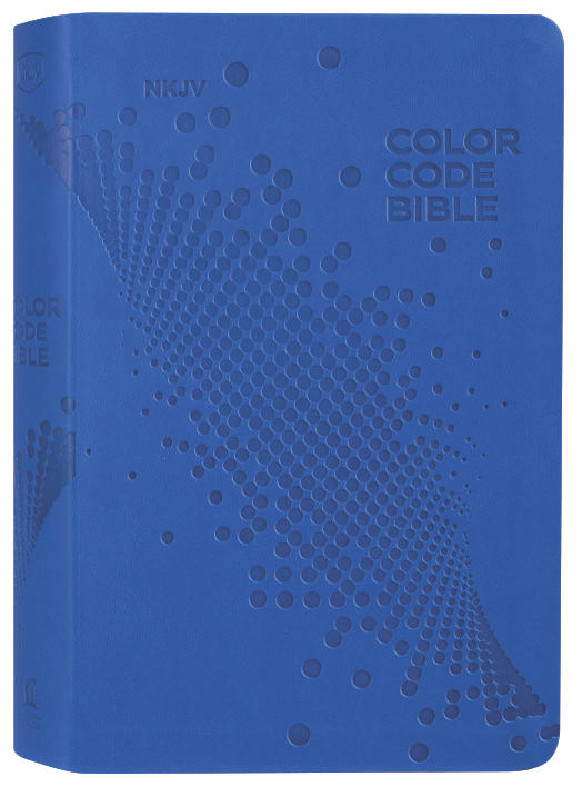 NKJV Color Code Bible for Kids, Blue