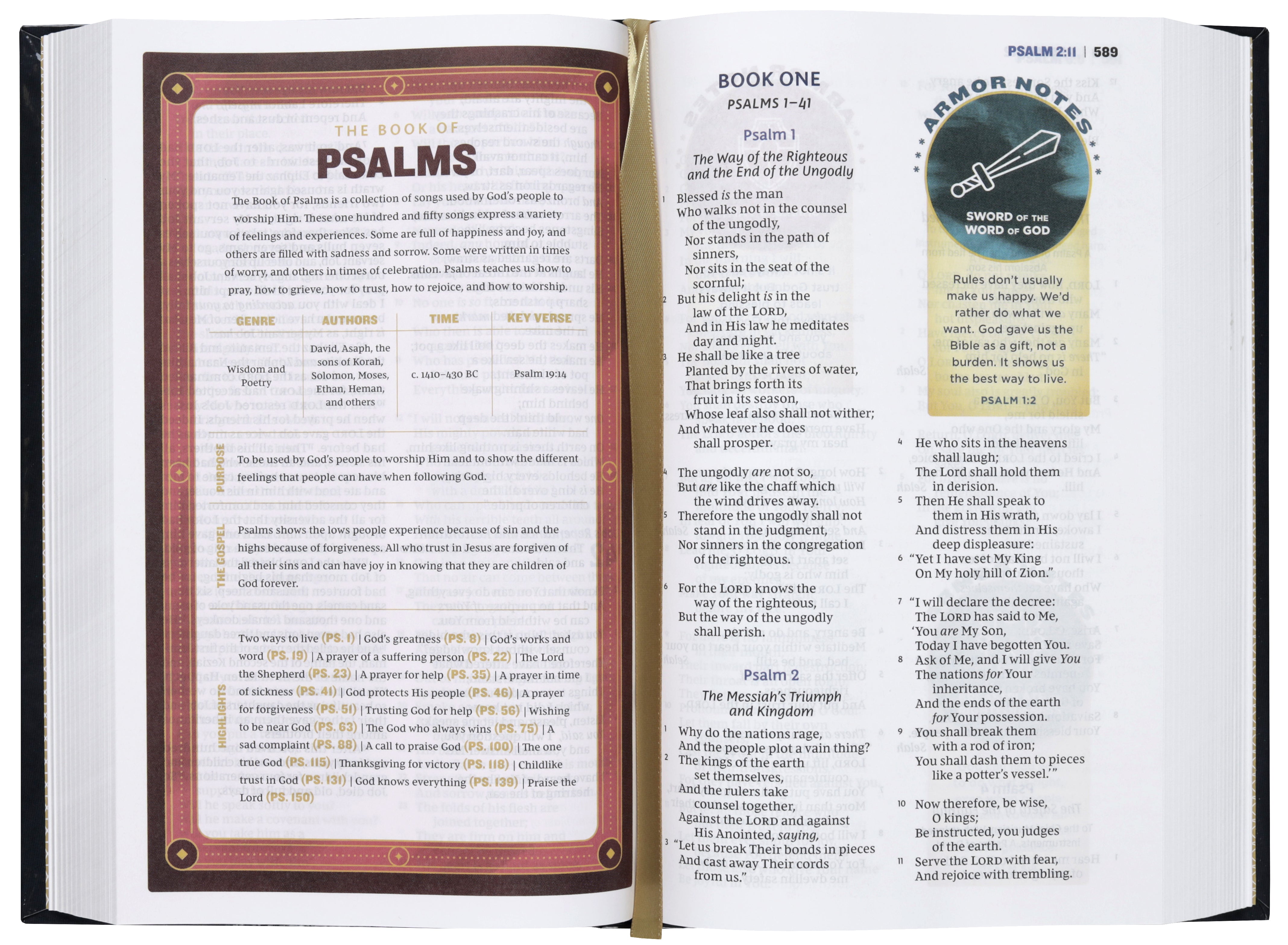 NKJV Armor of God Bible (Red Letter Edition)