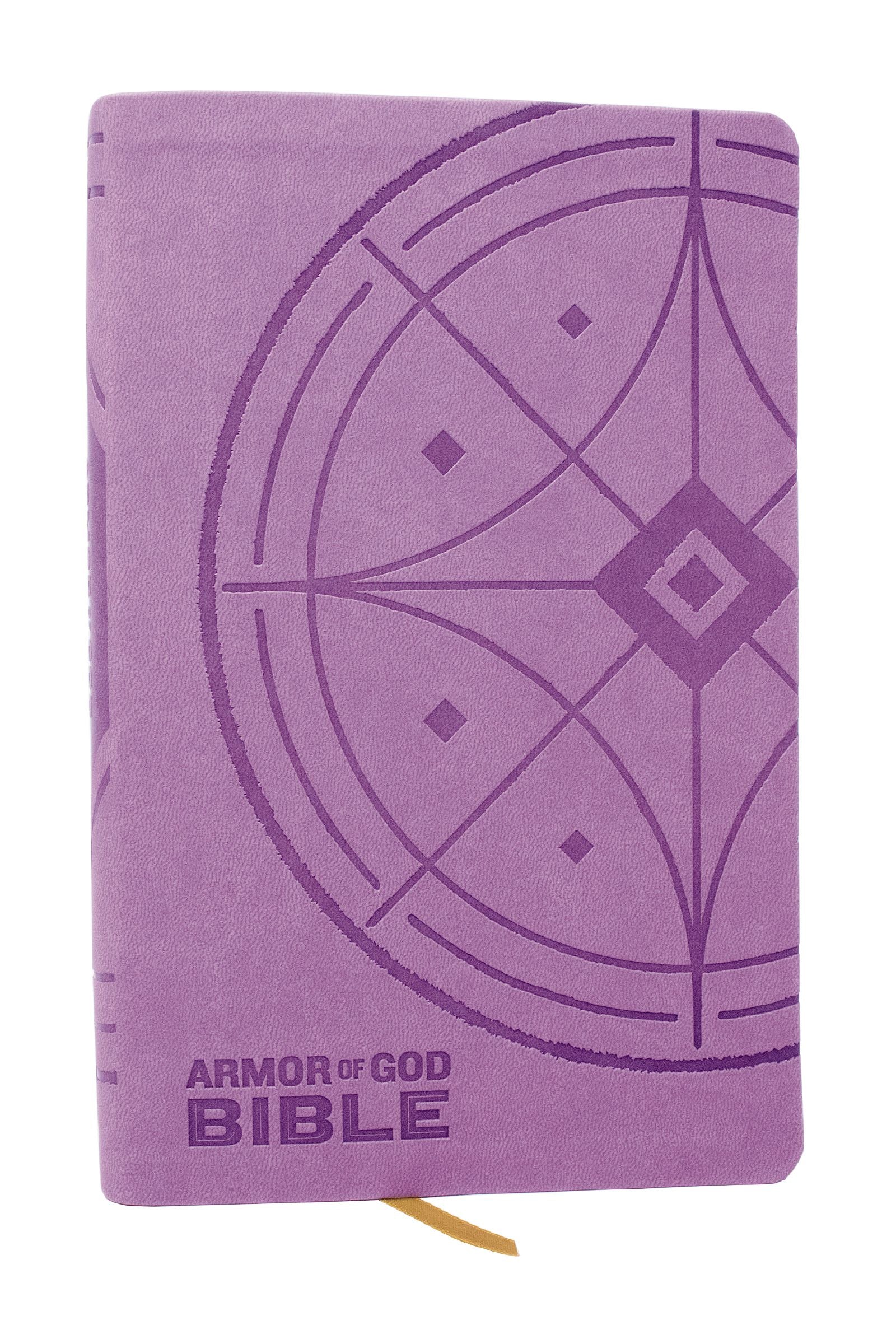 NKJV Armor of God Bible, Purple (Red Letter Edition)