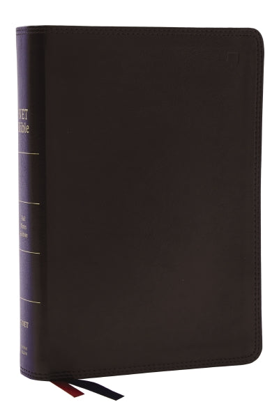 NET Bible Full Notes Edition Black Indexed