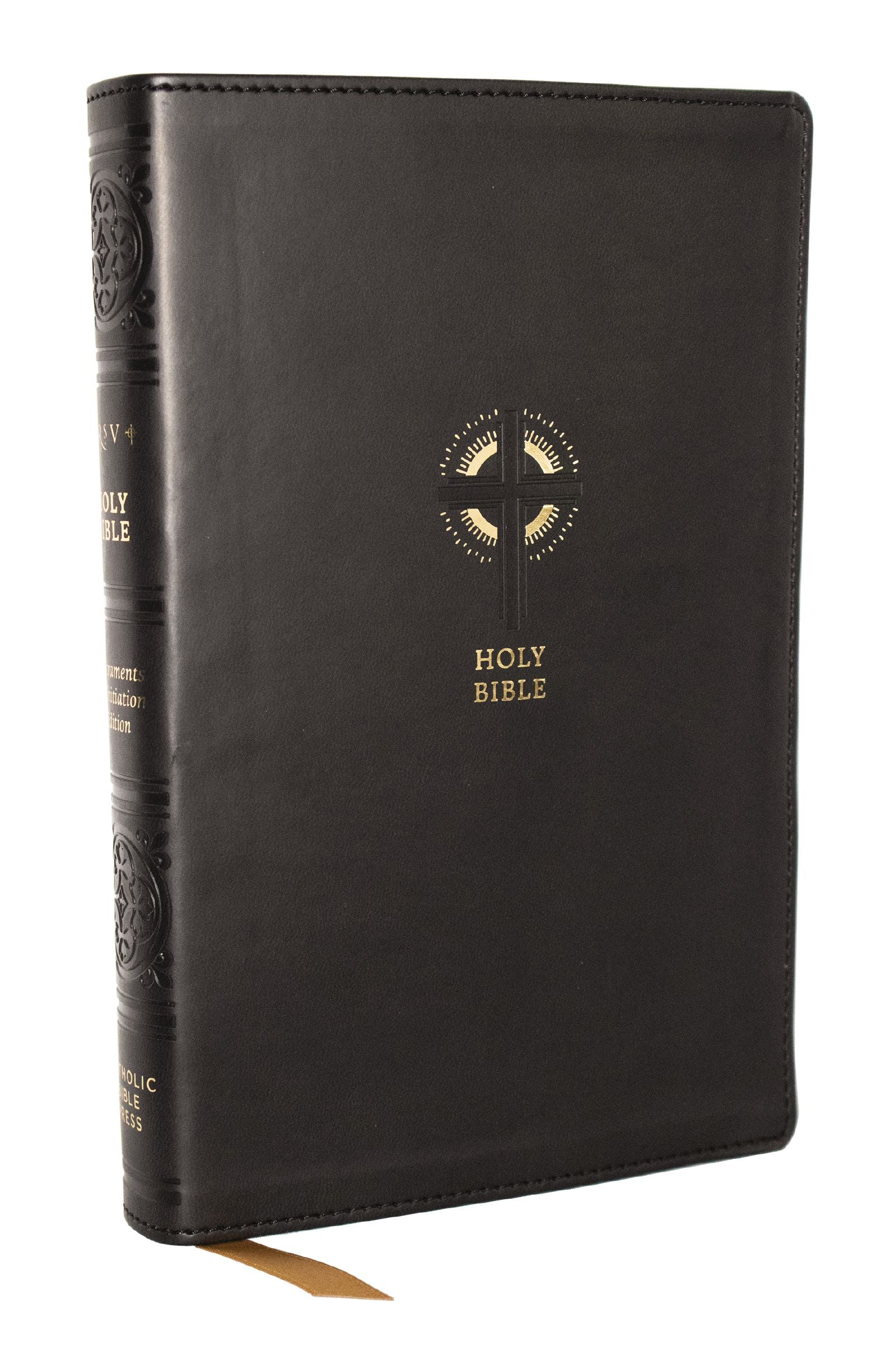 Nrsvce Sacraments of Initiation Catholic Bible Black Anglicised Text