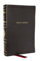 RSV Personal Size Bible with Cross References, Black, Sovereign Collection