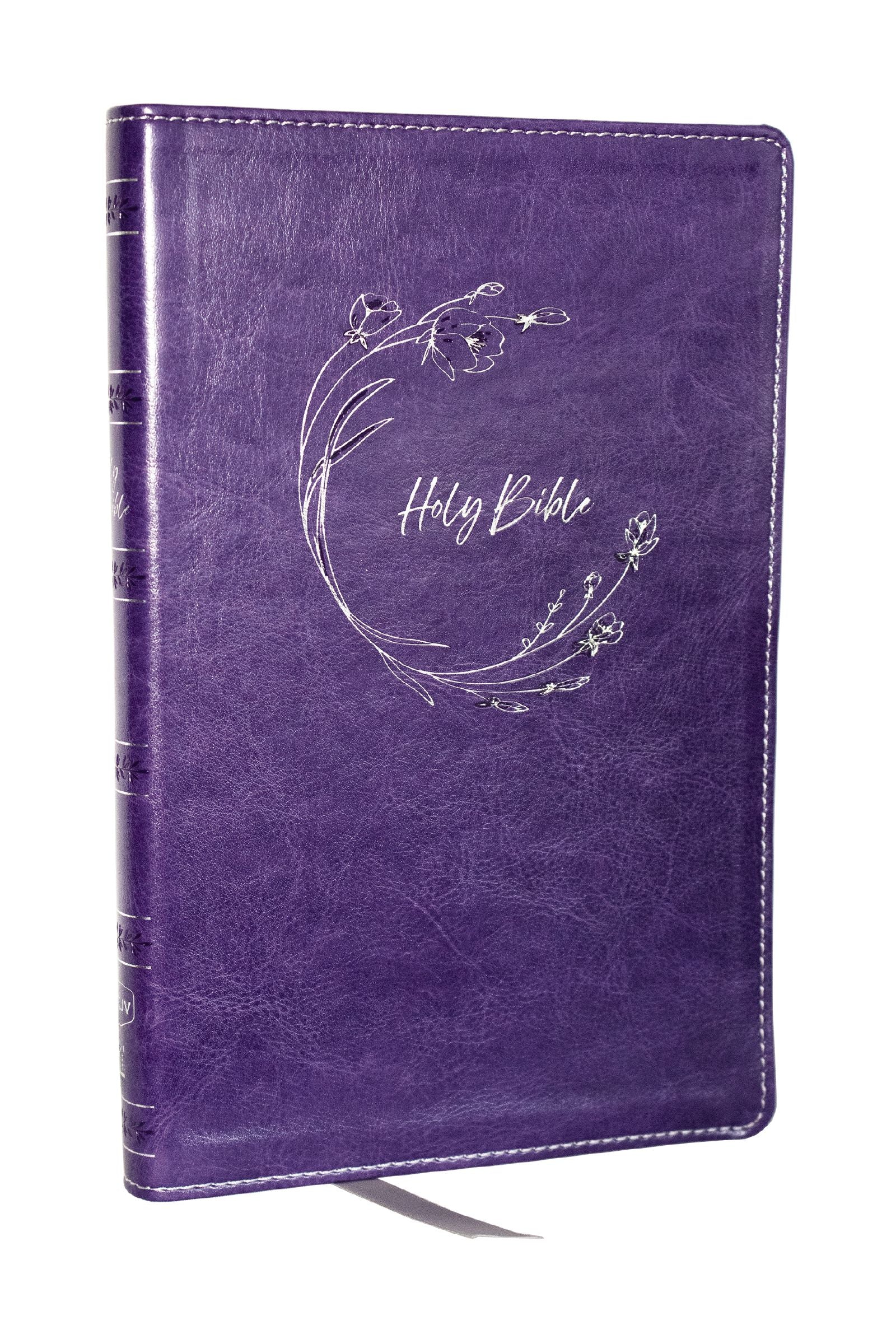NKJV Ultra Thinline Bible Purple (Red Letter Edition)
