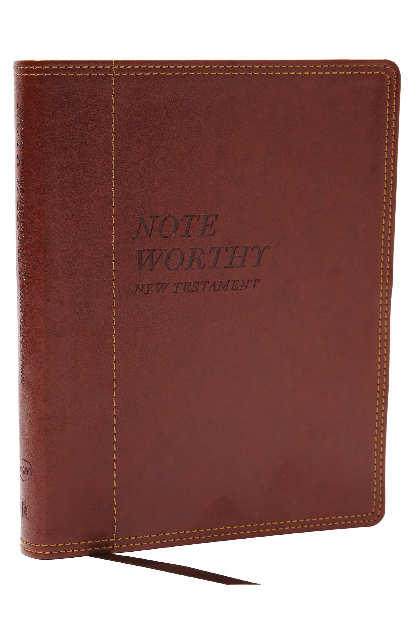 NKJV Noteworthy New Testament: Read and Journal Through the New Testament in a Year (Brown)