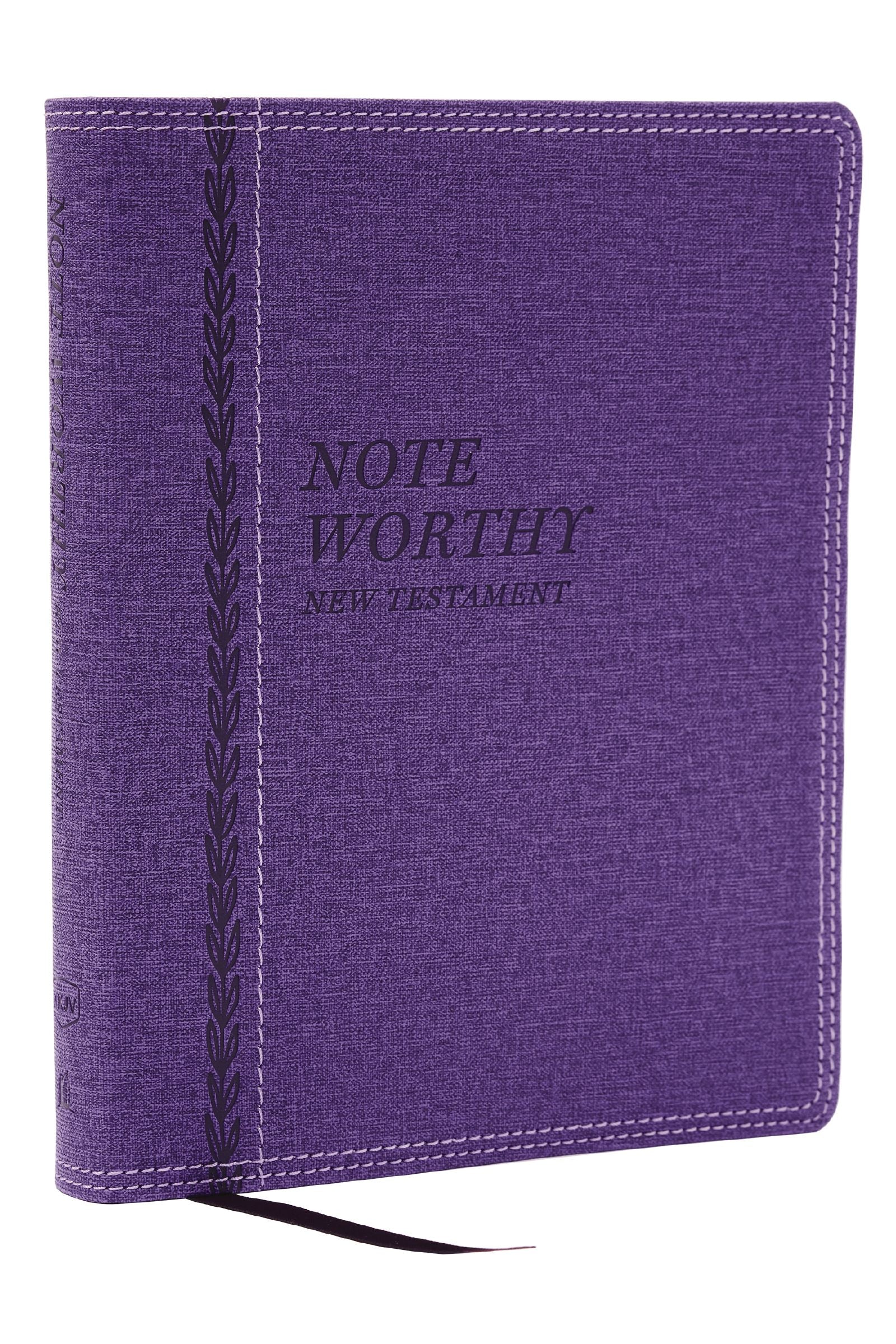 NKJV Noteworthy New Testament: Read and Journal Through the New Testament in a Year (Purple)
