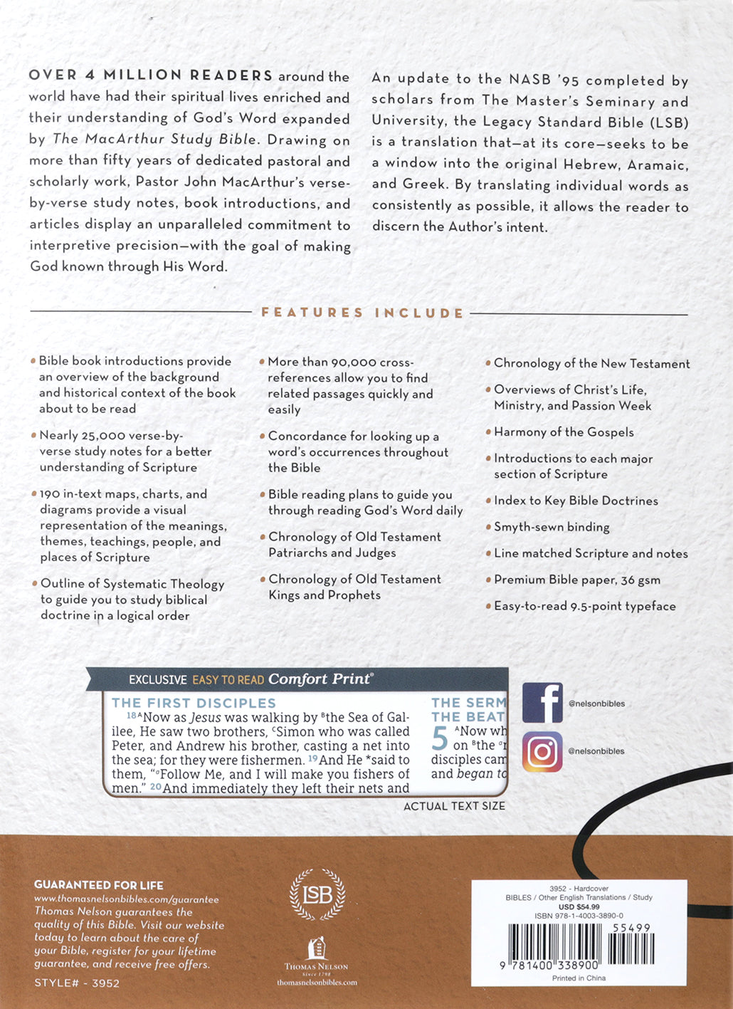 LSB MacArthur Study Bible (2nd Edition)