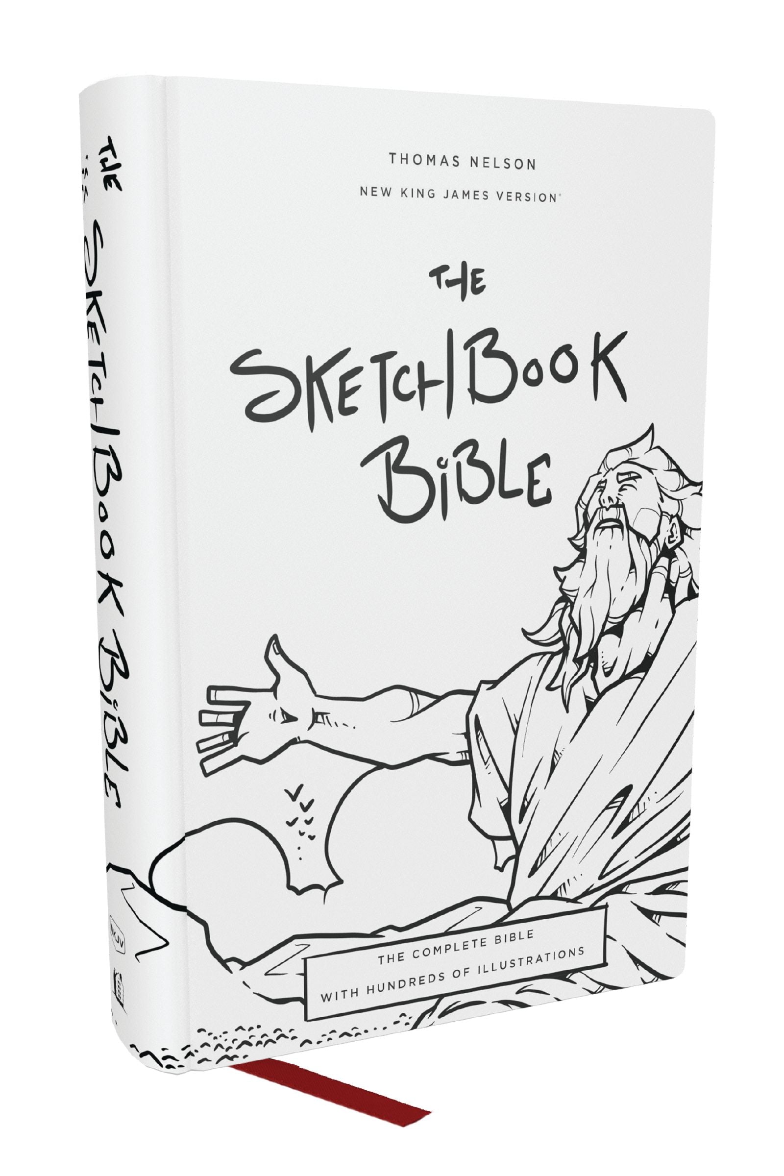 NKJV Sketchbook Bible (Red Letter Edition)