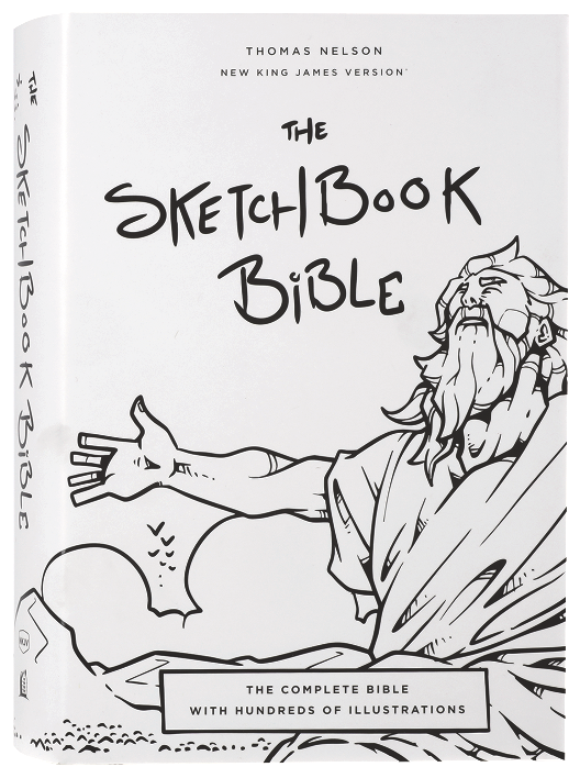 NKJV Sketchbook Bible (Red Letter Edition)