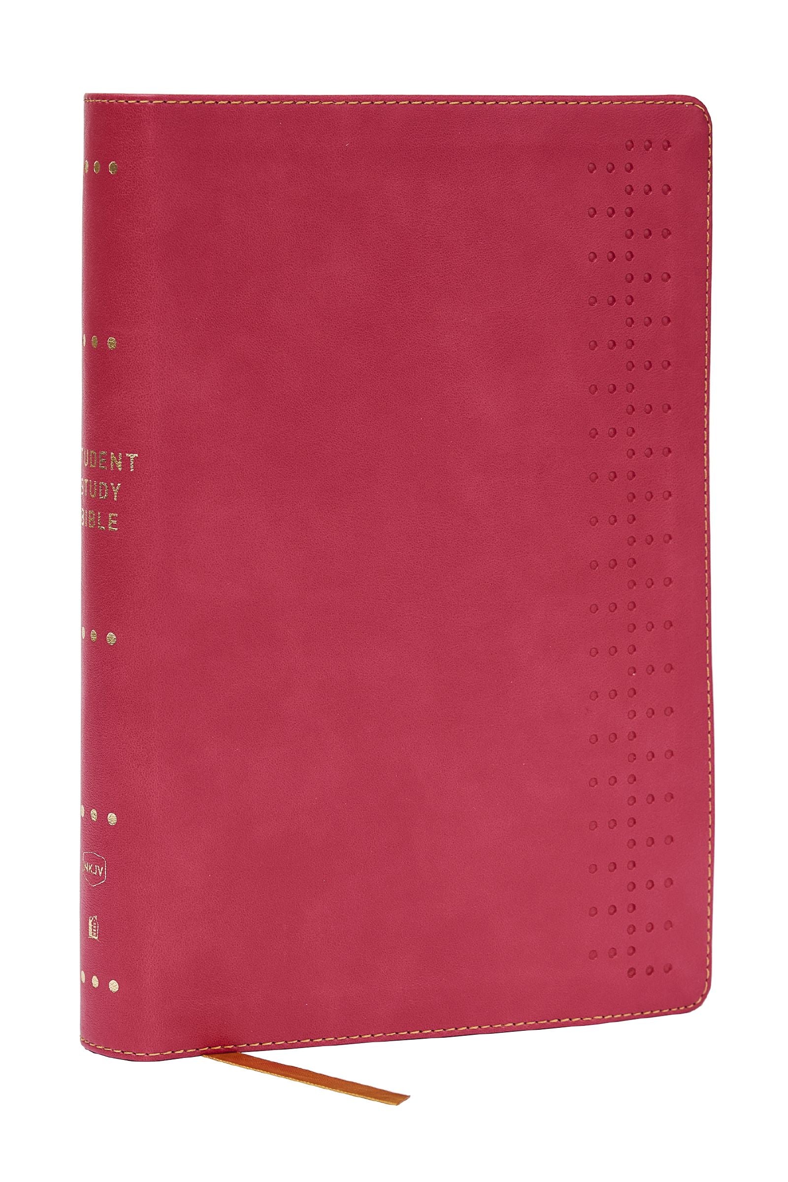 NKJV Student Study Bible (Dark Rose, Red Letter Edition)