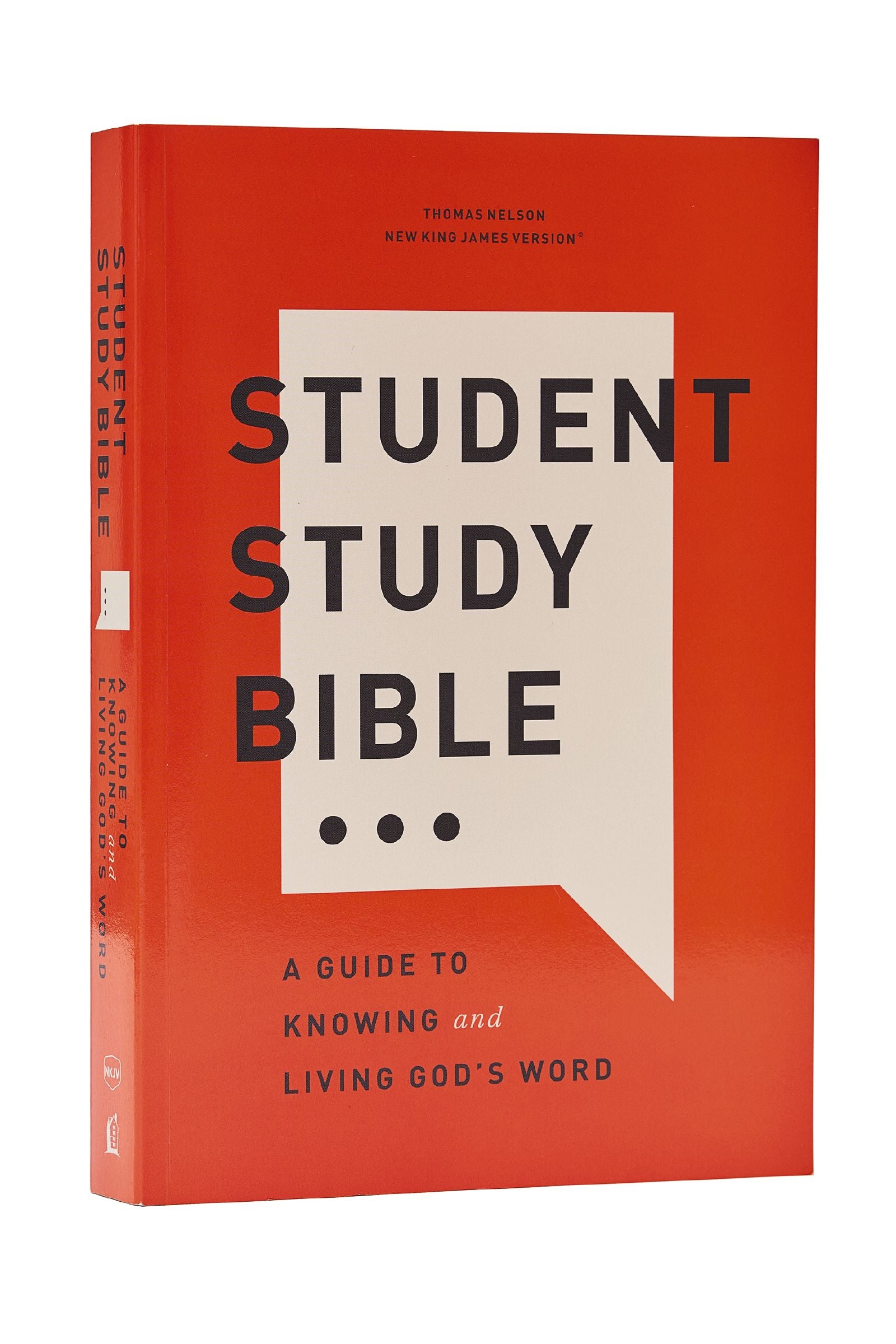 NKJV Student Study Bible Paperback (Red Letter Edition)