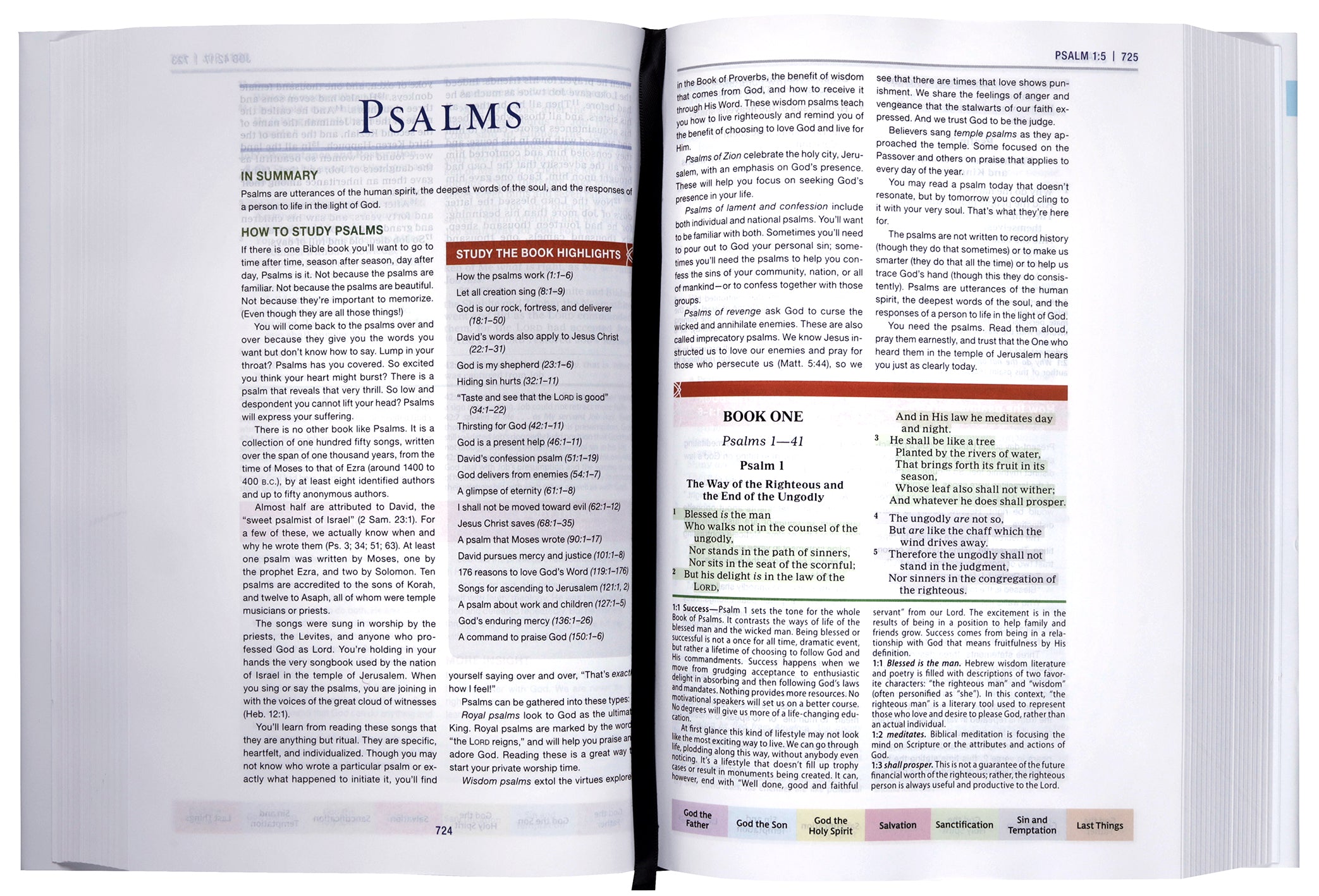 NKJV Color Code Study Bible, (Red Letter Edition)
