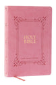 KJV Holy Bible Large Print Center-Column Reference Bible Pink (Red Letter Edition)