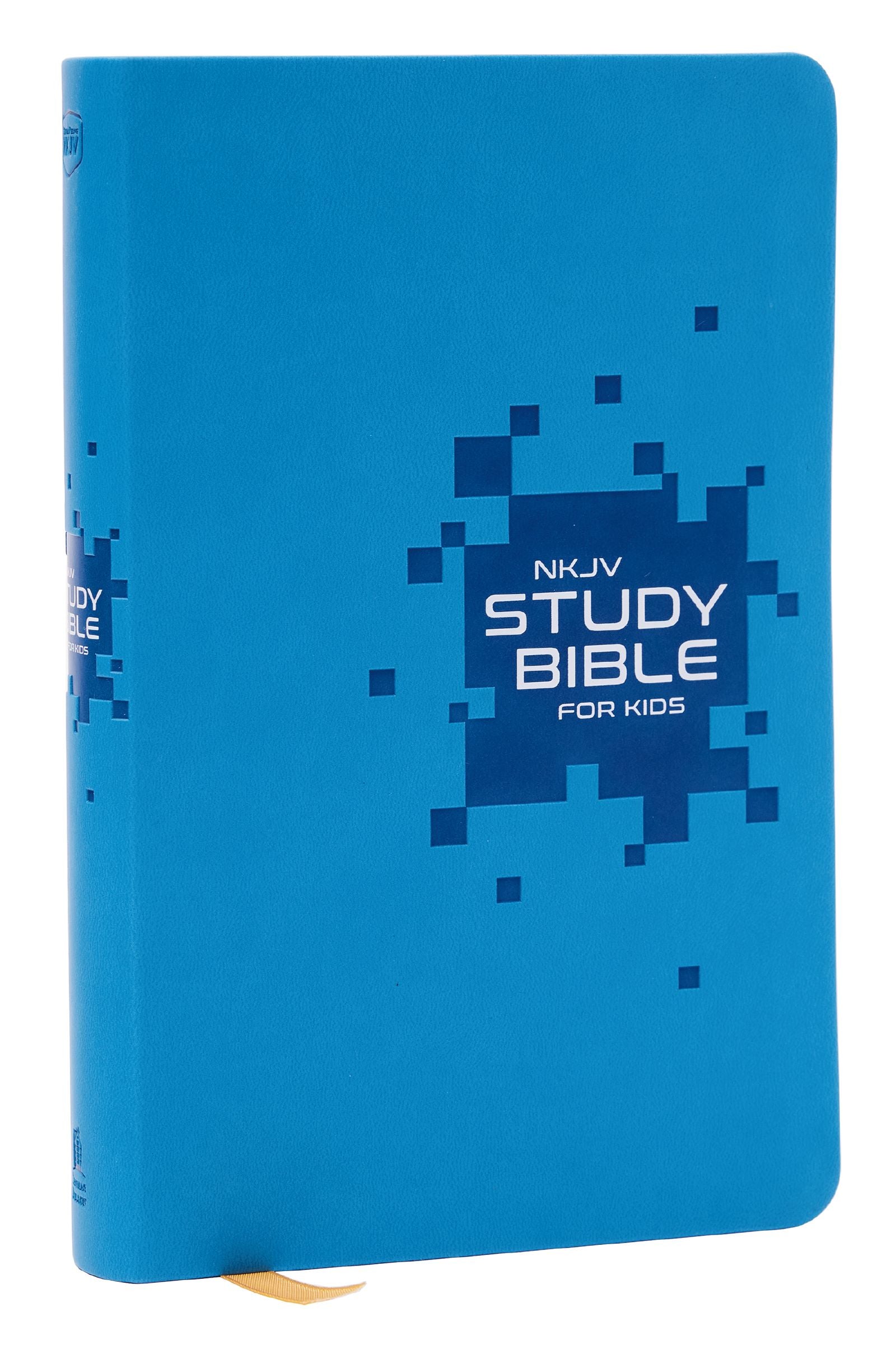 NKJV Study Bible for Kids, Blue