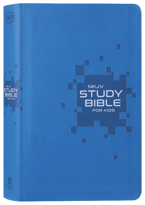 NKJV Study Bible for Kids, Blue