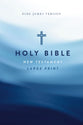 KJV Large Print Outreach New Testament Bible, Cross