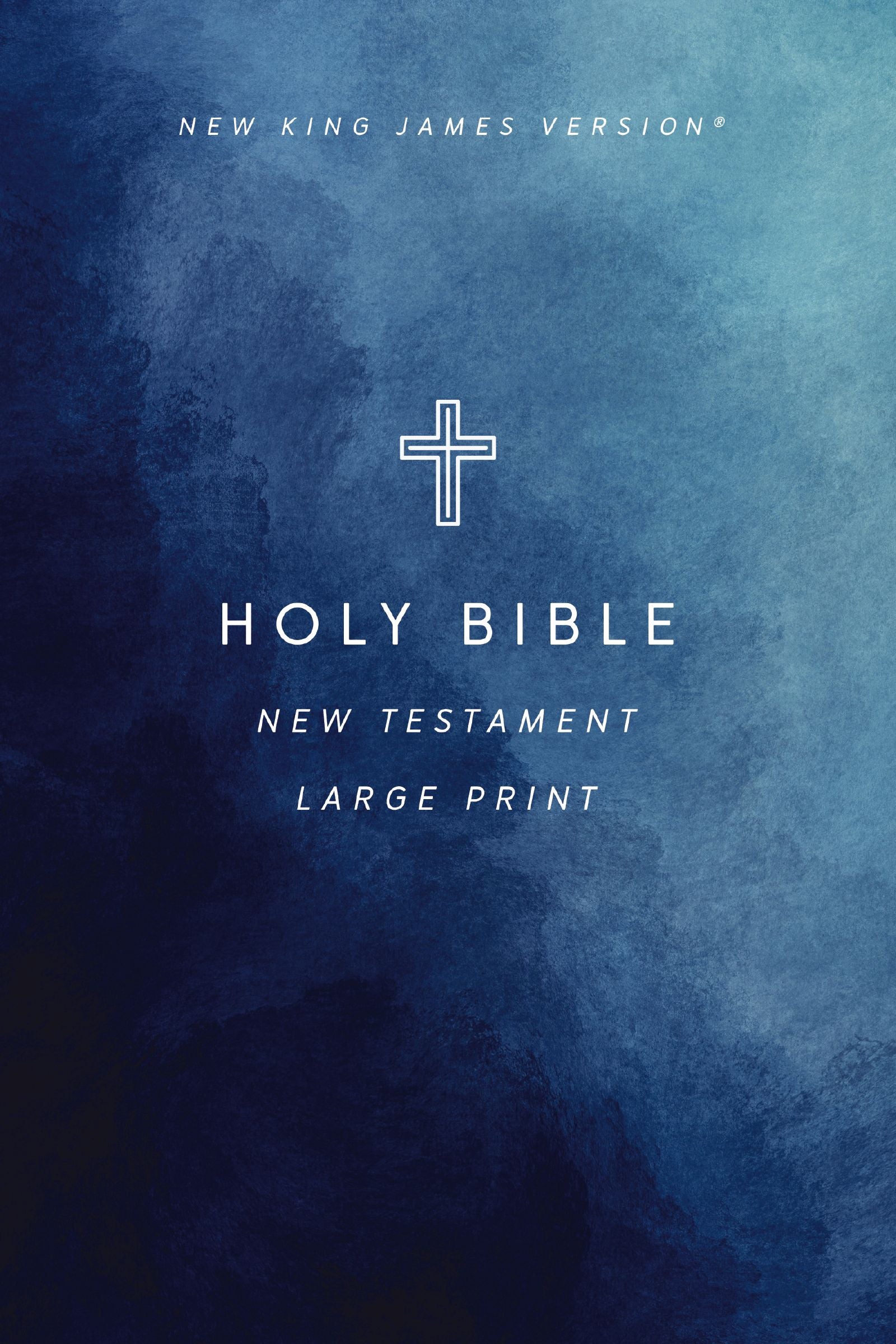 NKJV Large Print Outreach New Testament Bible, Geometric