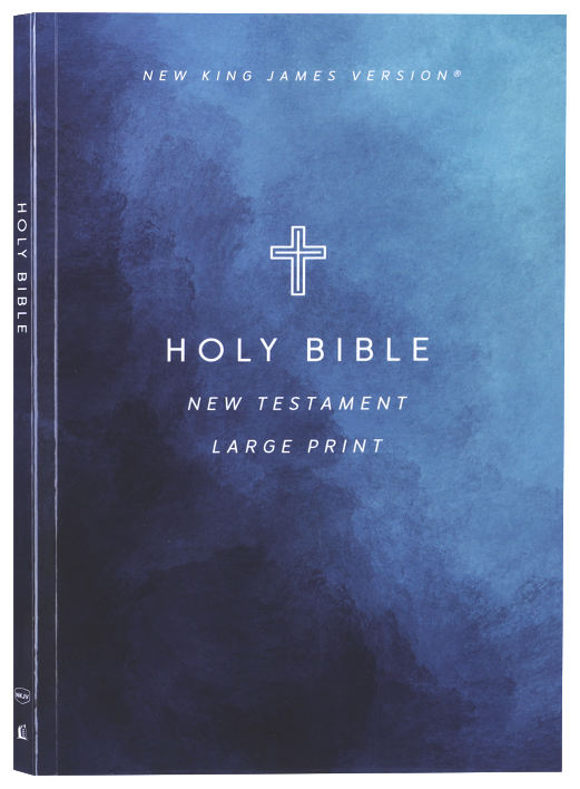 NKJV Large Print Outreach New Testament Bible, Geometric