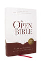 NKJV Open Bible: Read and Discover the Bible for Yourself (Red Letter Edition)