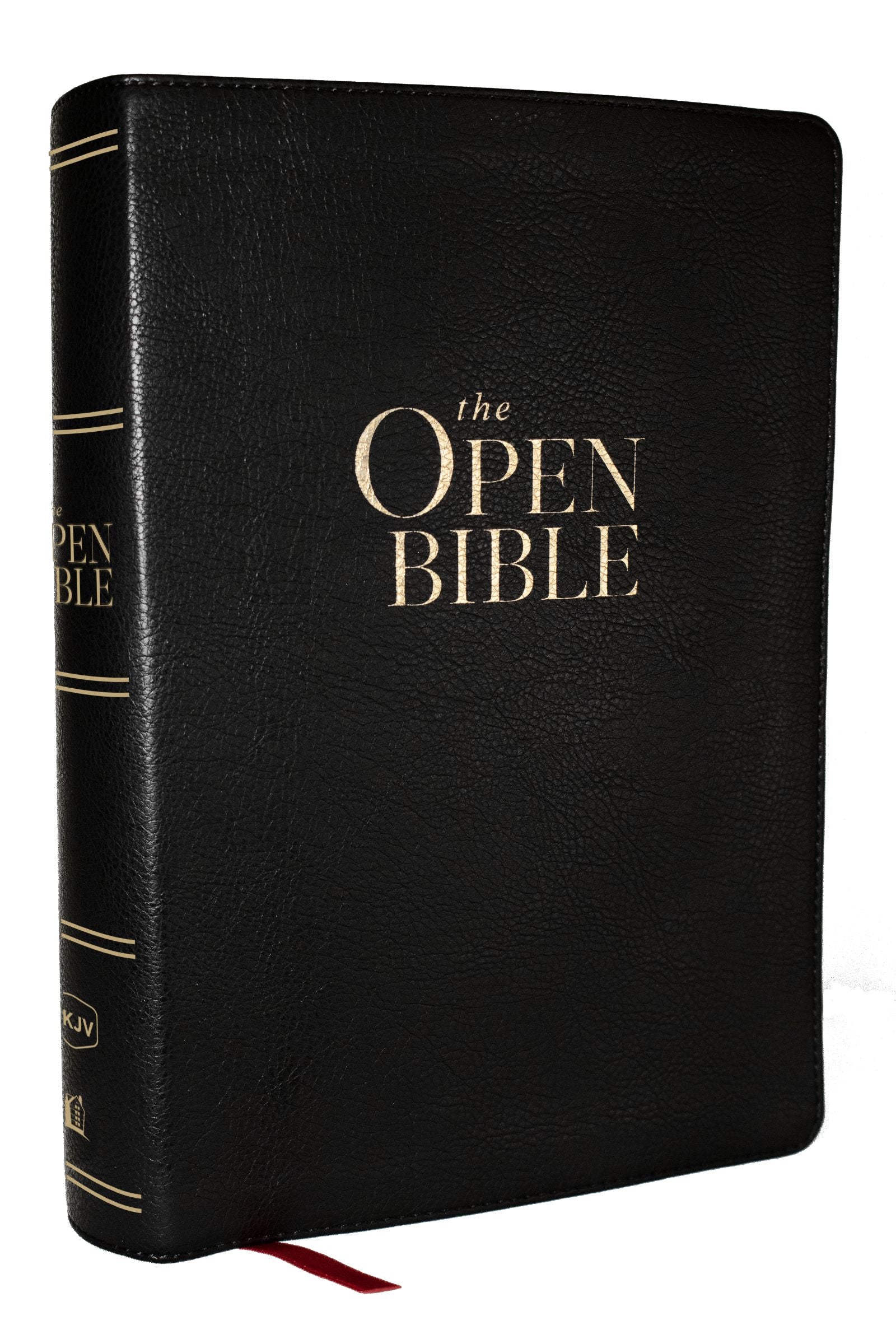 NKJV Open Bible: Read and Discover the Bible for Yourself (Black, Red Letter Edition)