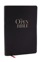 NKJV Open Bible: Read and Discover the Bible for Yourself (Black, Red Letter Edition)