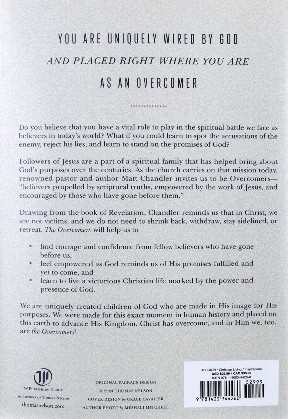 Overcomers: God's Vision for You to Thrive in an Age of Anxiety and Outrage