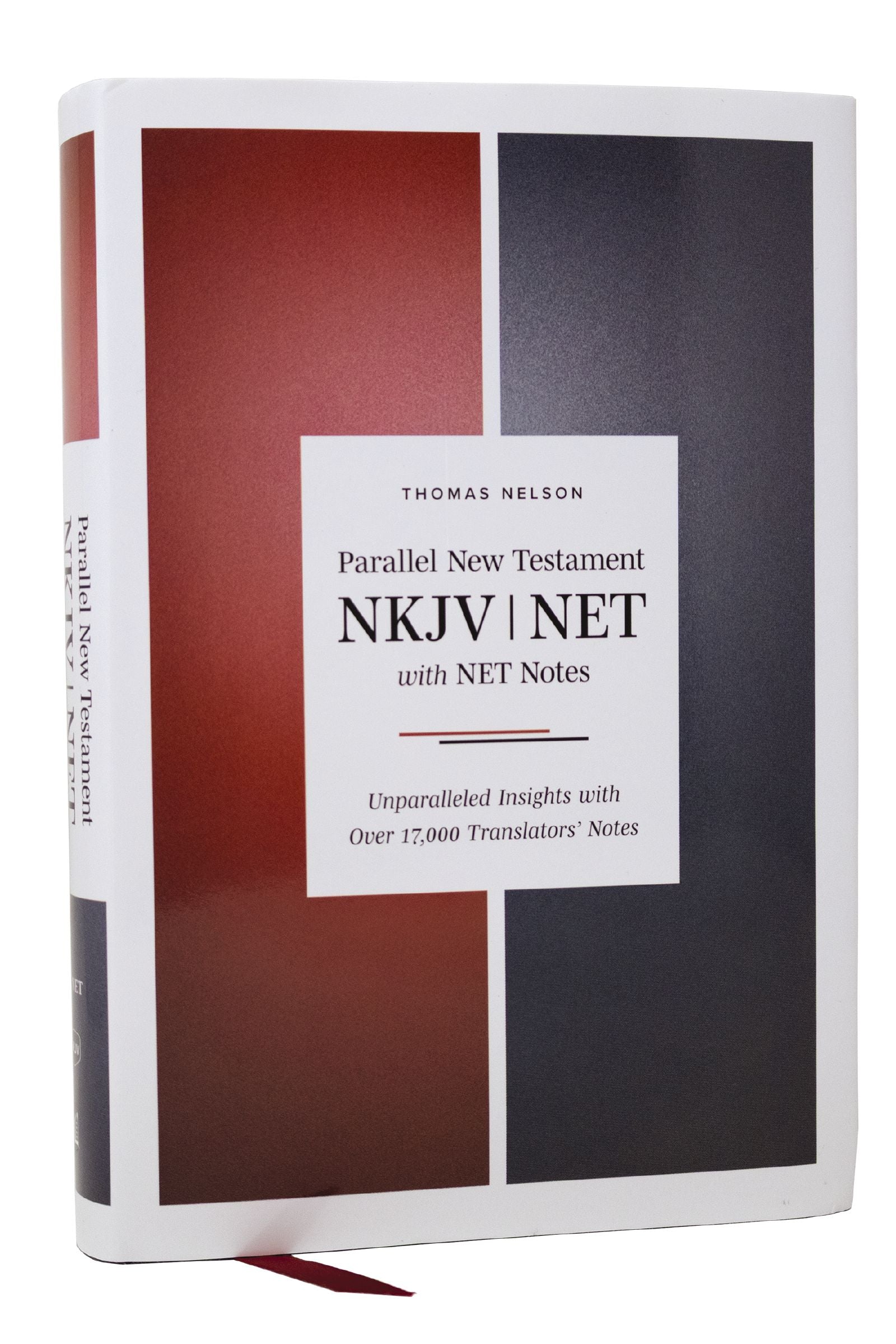 NKJV/NET Parallel New Testament with NET Translators' Notes (Red Letter Edition)