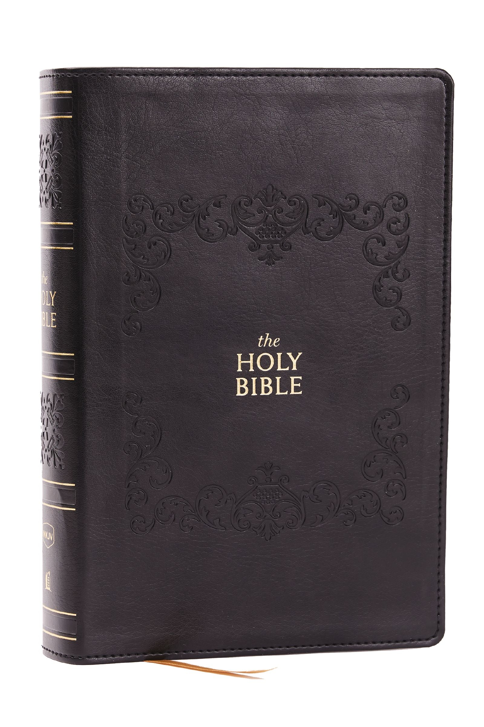 NKJV Bible Personal Size Giant Print, Black (Red Letter Edition)