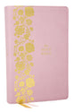 KJV Personal Size Large Print End-of-Verse Reference Bible, Pink (Red Letter Edition)