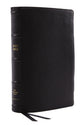 NKJV Single Column Bible, Premier Collection, Black Goatskin Leather