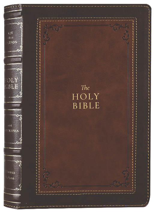 KJV 1611 Bible with Apocrypha Brown