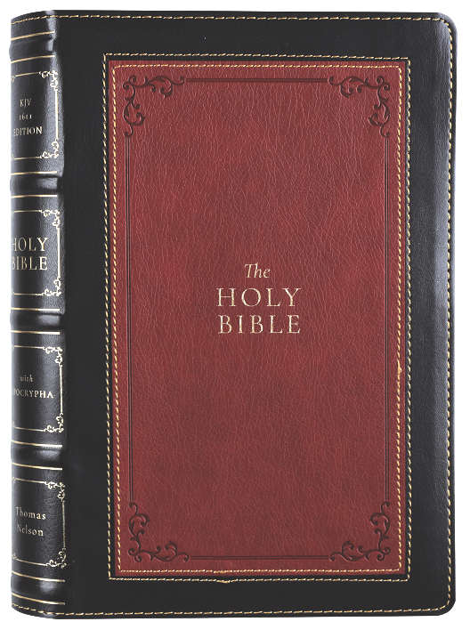 KJV 1611 Bible with Apocrypha Black