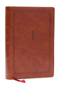 KJV Giant Print End-of-Verse Reference Bible Brown (Red Letter Edition)