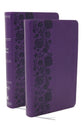 NKJV Personal Size End-of-verse Reference Bible with Journal Set, Purple (Red Letter Edition)