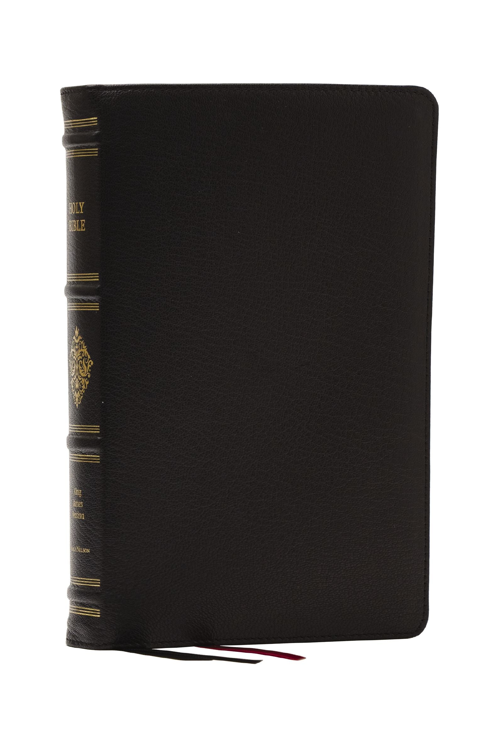 KJV Personal Size Reference Bible Sovereign Collection Black Premium Goatskin Leather