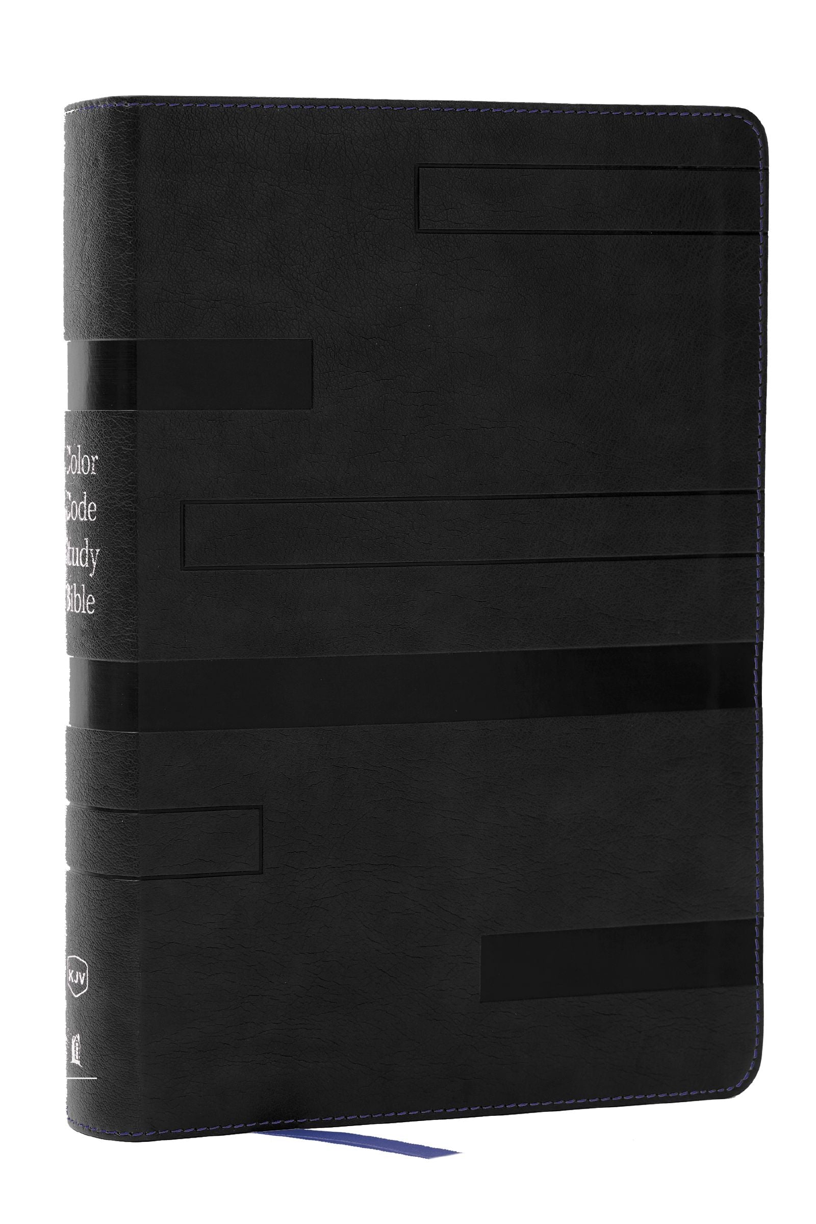 KJV Color Code Study Bible, Black Indexed (Red Letter Edition)