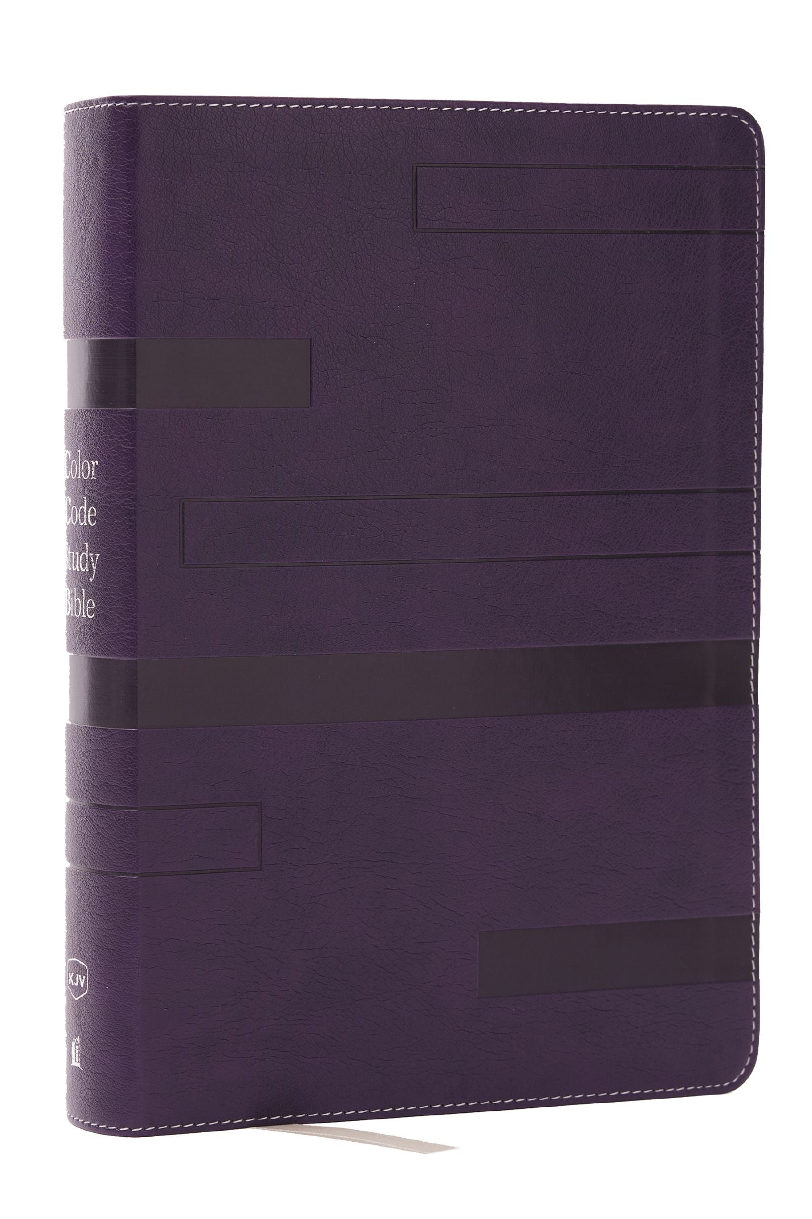KJV Color Code Study Bible, Purple (Red Letter Edition)