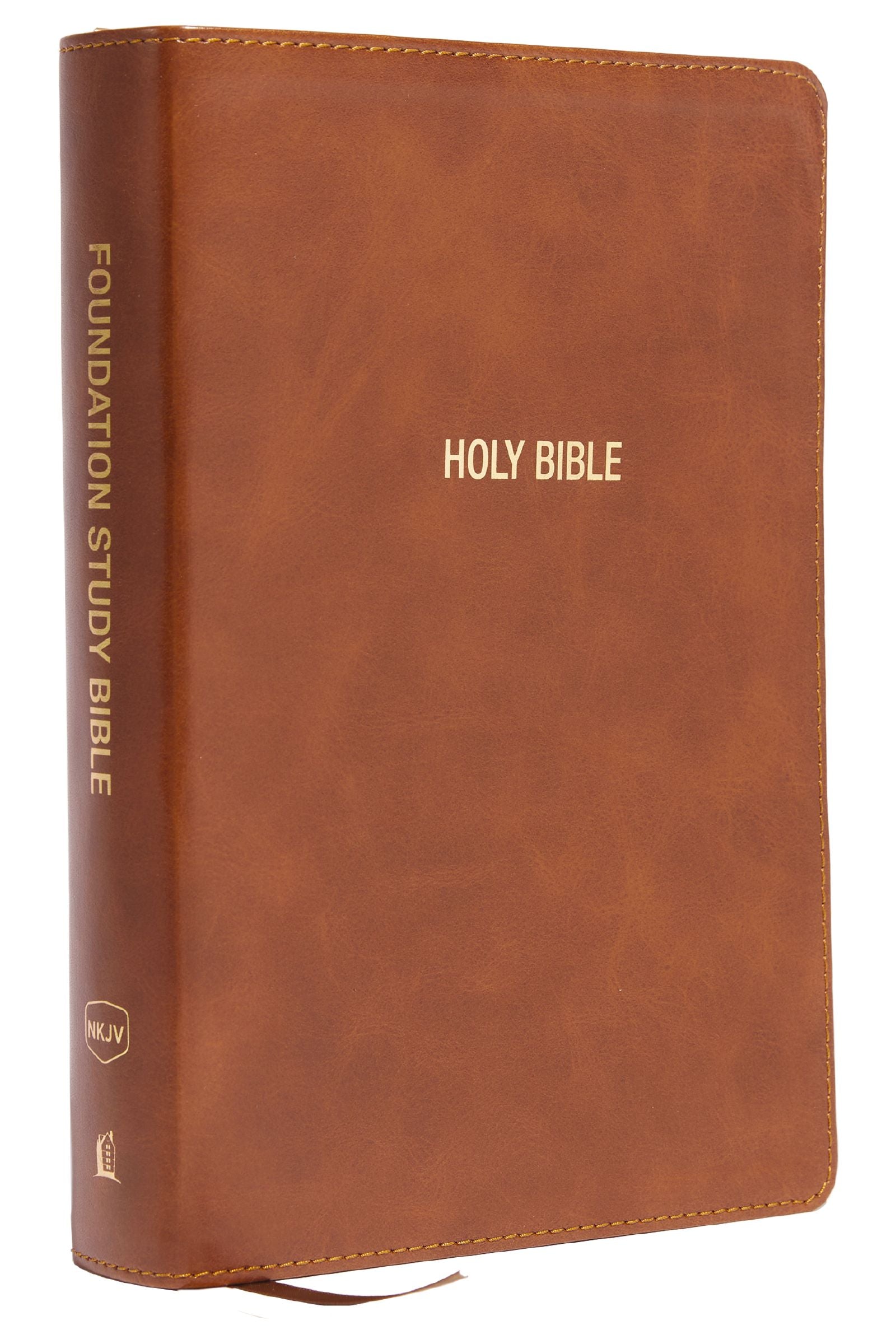 NKJV Foundation Study Bible, Brown (Red Letter Edition)