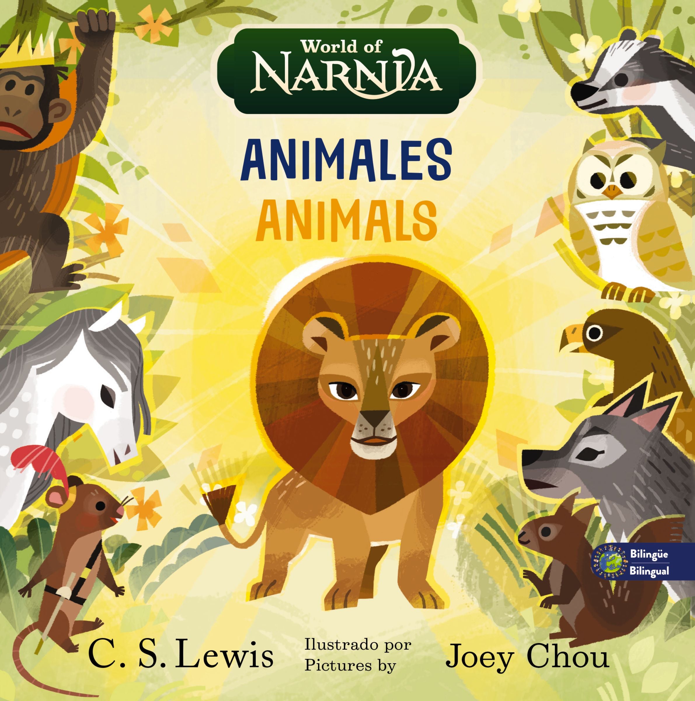 The Chronicles of Narnia: Animals / Las Crónicas de Narnia: Animales, Bilingual Board Book (English/Spanish)