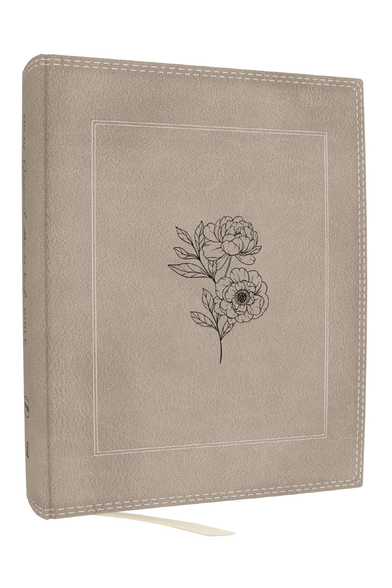 NKJV Journal the Word Bible Stone (Red Letter Edition)