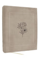 NKJV Journal the Word Bible, Large Print (Stone, Red Letter Edition)
