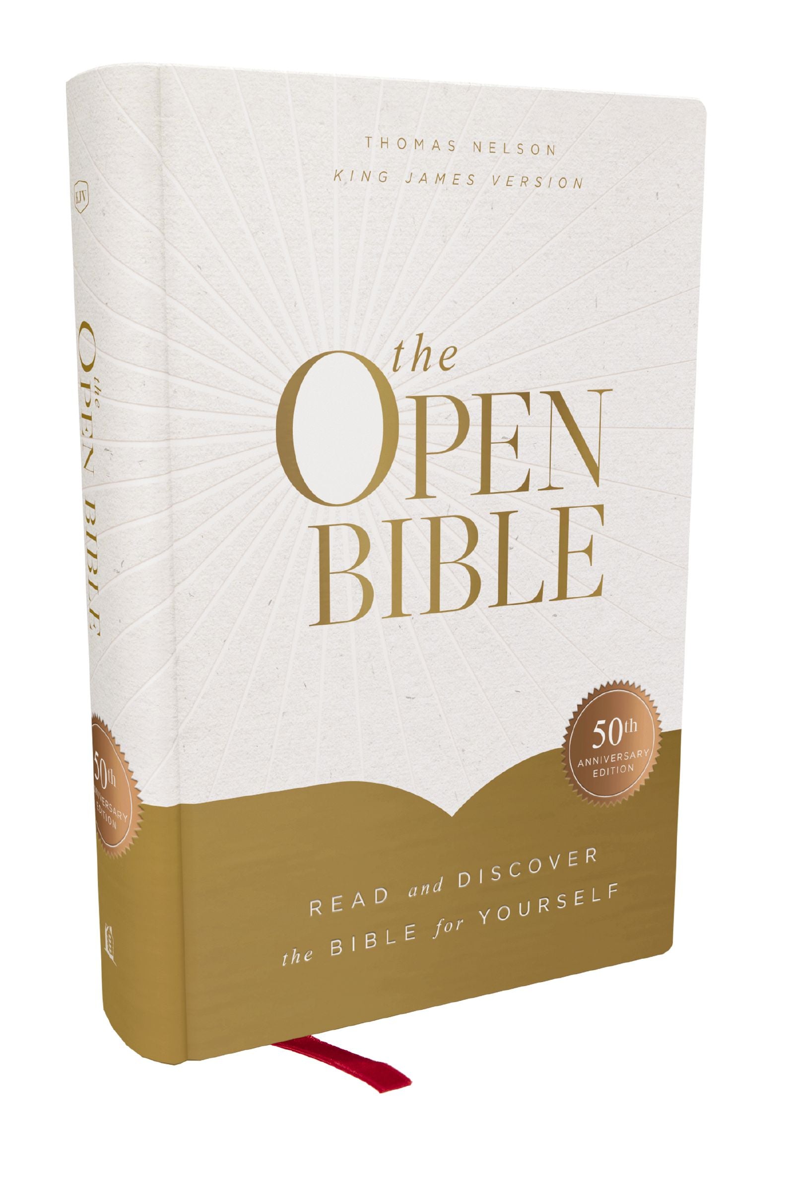 KJV Open Bible: Read and Discover the Bible for Yourself (Red Letter Edition)