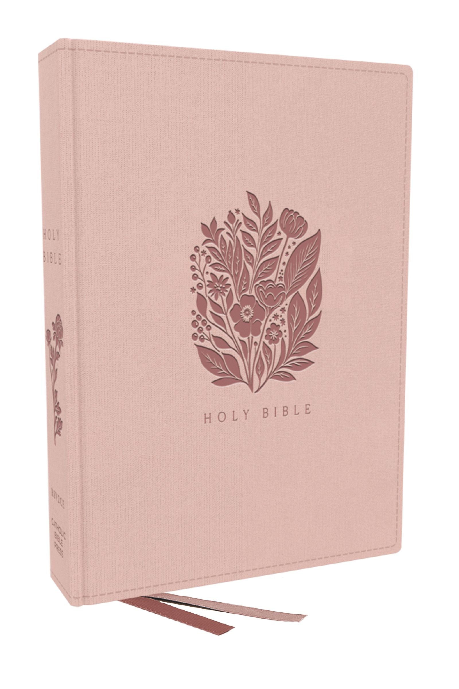 RSV2CE Catholic Bible, Journal Edition, Pink