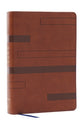 NIV Color Code Study Bible, Brown (Red Letter Edition)