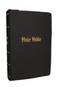 KJV Compact Large Print Bible, Black Zipper Closure (Red Letter Edition)