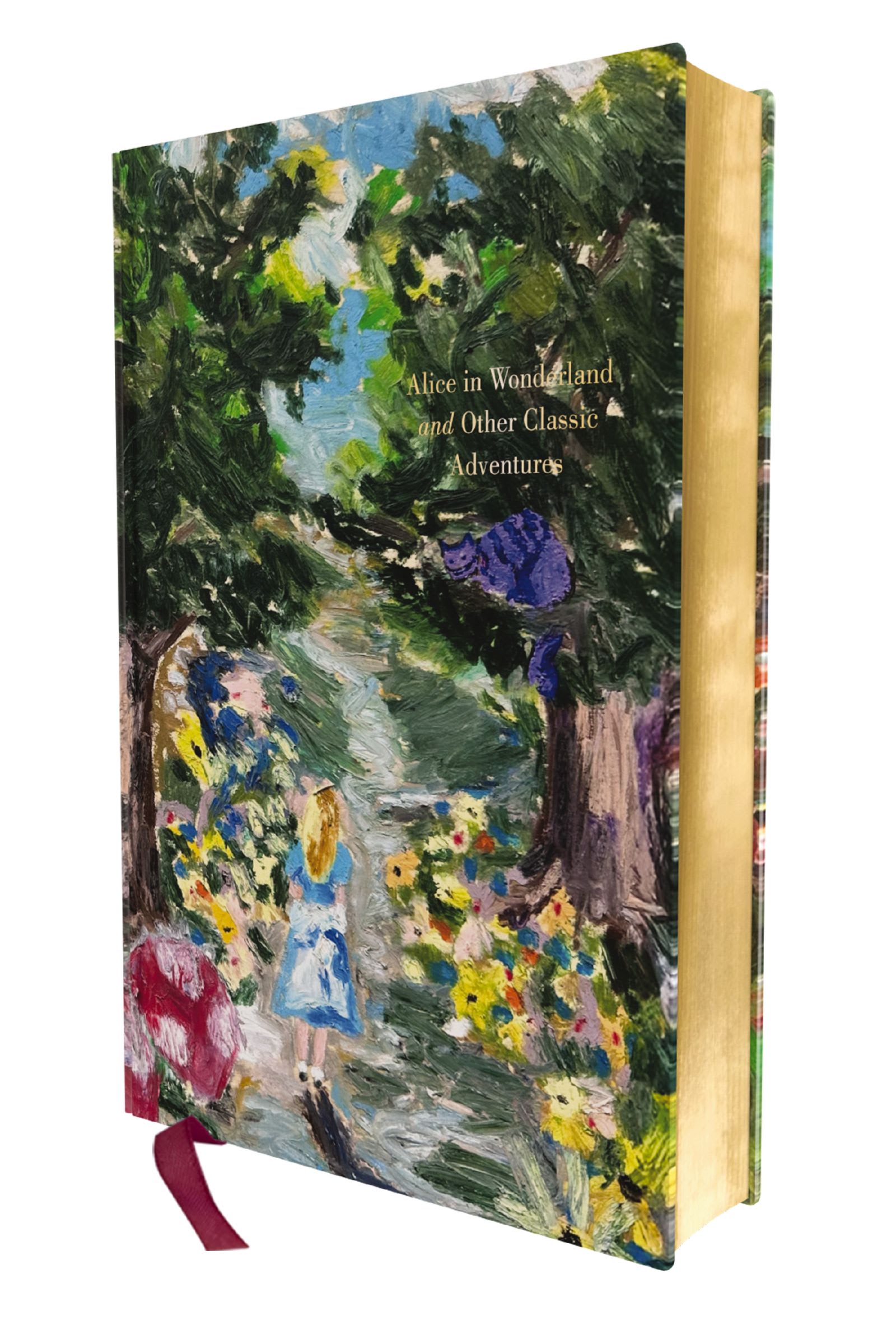 Alice in Wonderland and Other Classic Adventures: (Deluxe Painted Edition)