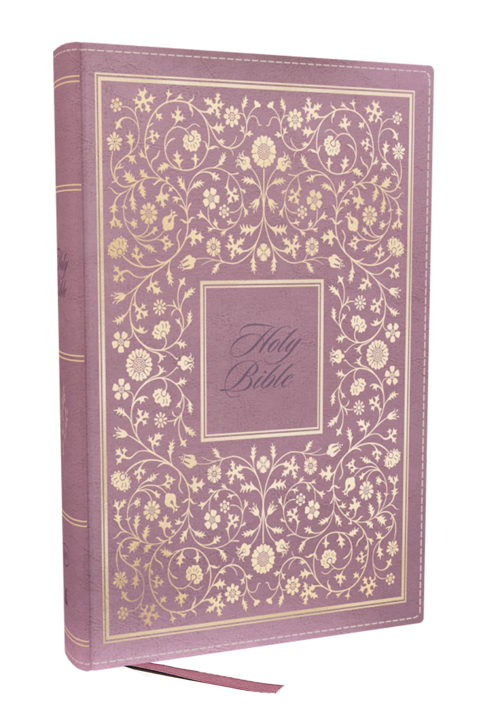 NKJV Personal Size Thinline Bible Pink (Red Letter Edition)