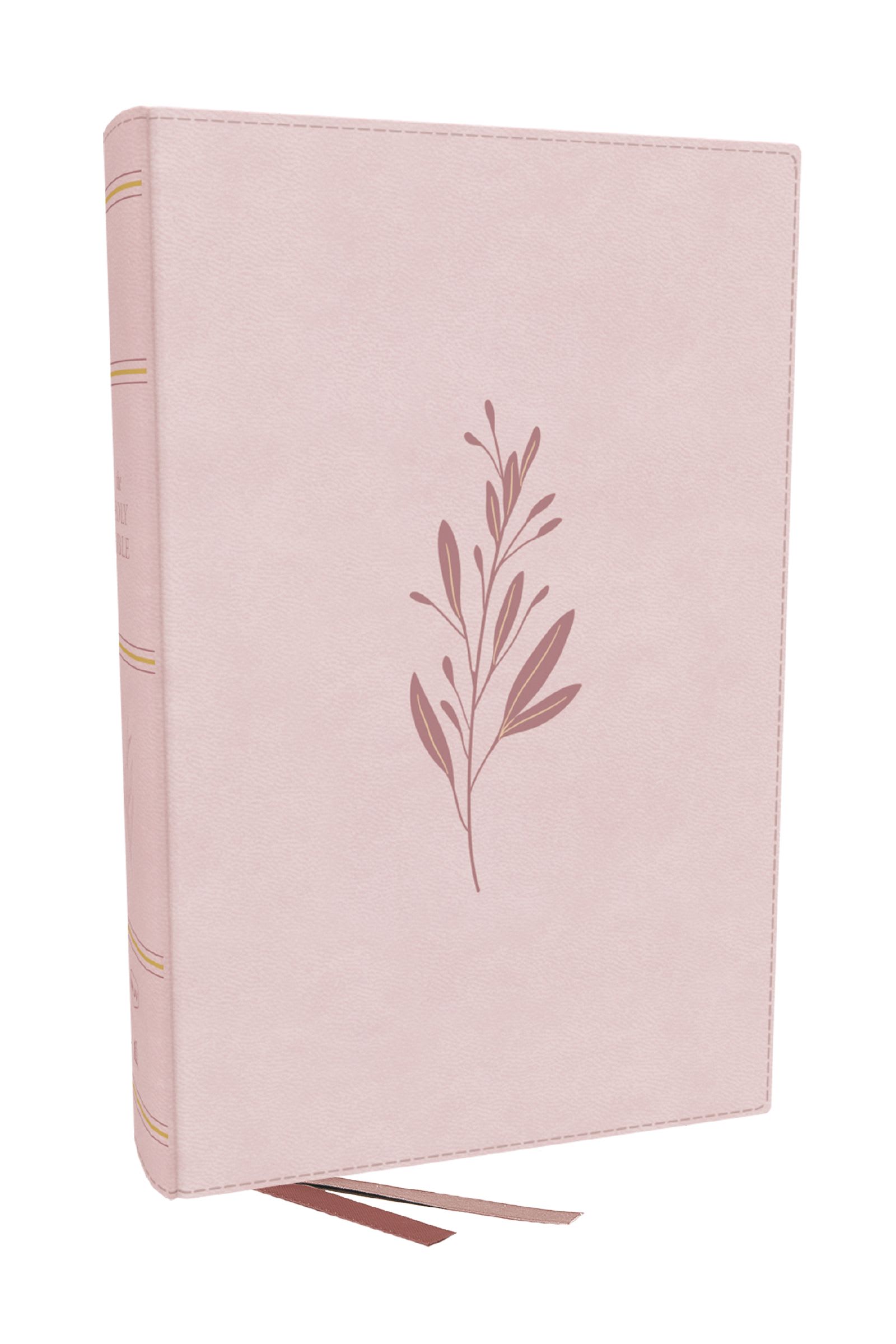 NKJV End-of-Verse Reference Bible Personal Size Large Print Pink Indexed (Red Letter Edition)