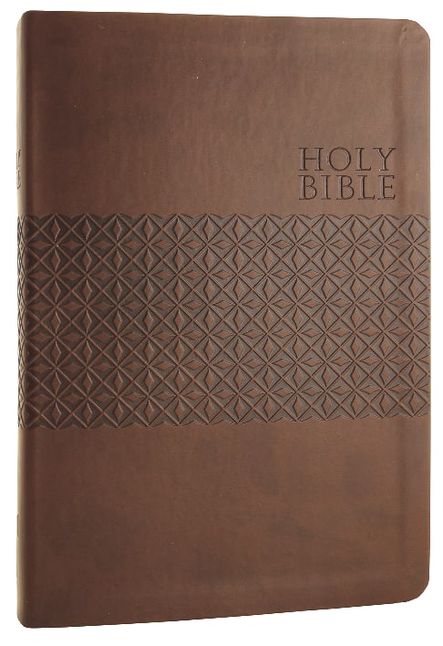 KJV Study Bible Large Print Brown (Red Letter Edition) (Second Edition)