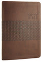 KJV Study Bible Large Print Brown (Red Letter Edition) (Second Edition)