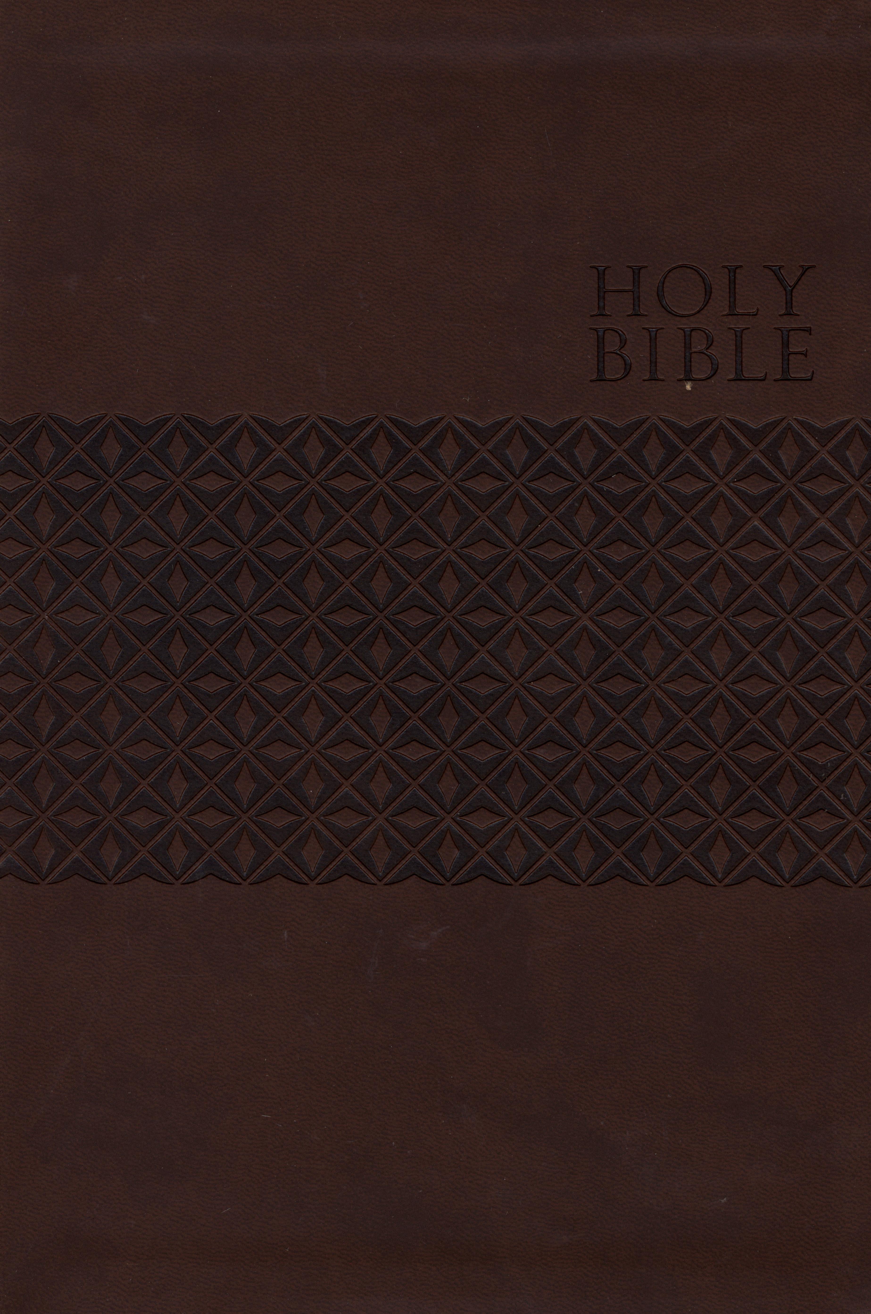 KJV Study Bible Large Print Brown (Red Letter Edition) (Second Edition)